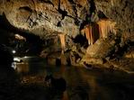 Podzemní tok Demänovky v jaskyni Slobody